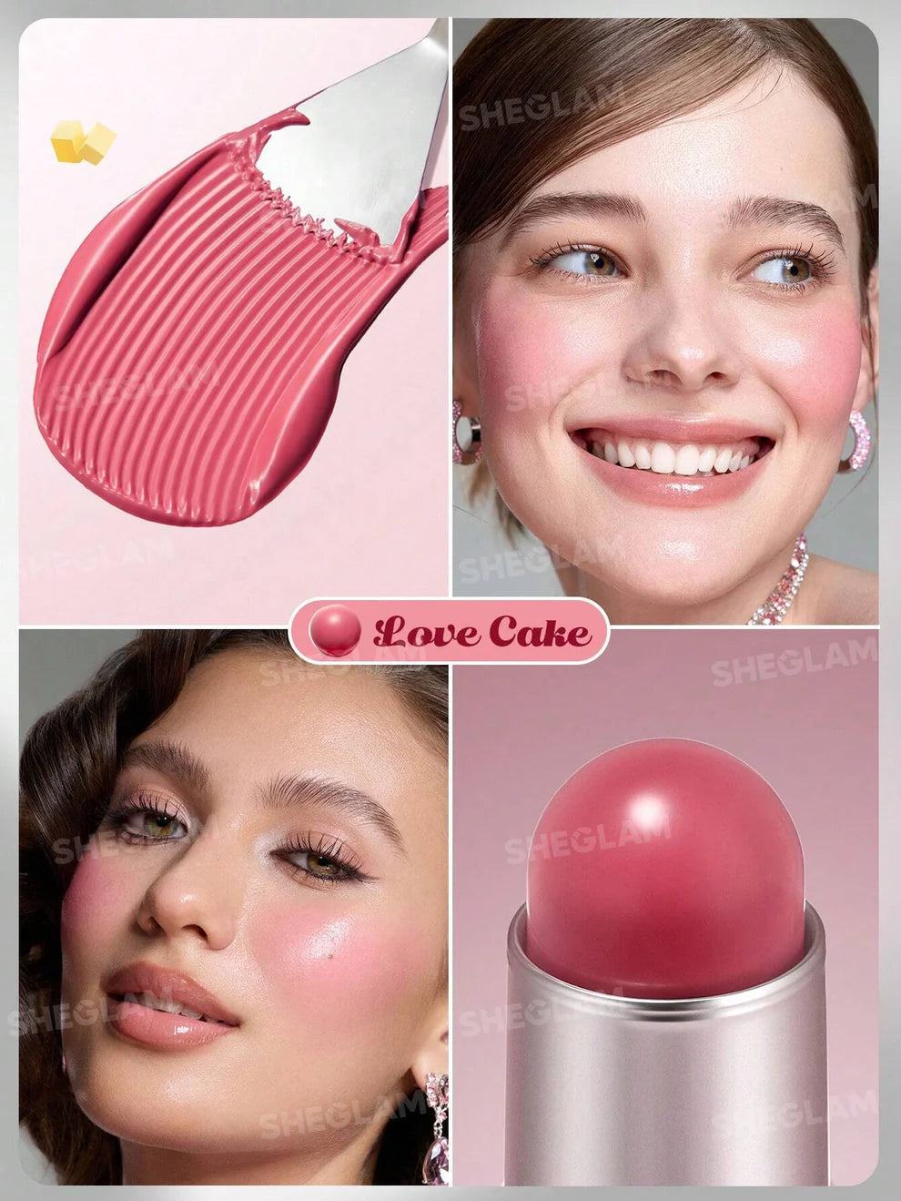 SHEGLAM Buttery Bliss Blush Stick - Buy 2 Get 1 Free