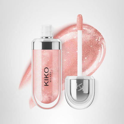 KIKO Milano 3D Hydra Lip Gloss – High Shine, Hydrating, Plumping, Non-Sticky, Moisturizing Lip Makeup