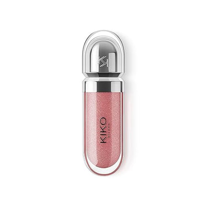 KIKO Milano 3D Hydra Lip Gloss – High Shine, Hydrating, Plumping, Non-Sticky, Moisturizing Lip Makeup