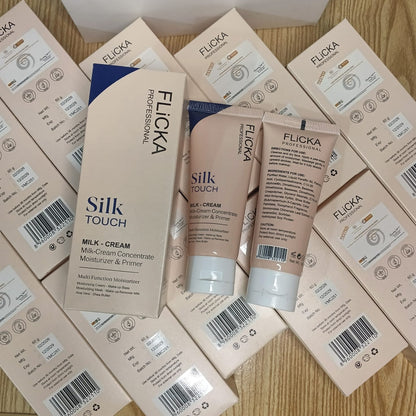 Flicka silk touch Milk-Cream Moisturizer & Primer 60g (ORIGINAL)