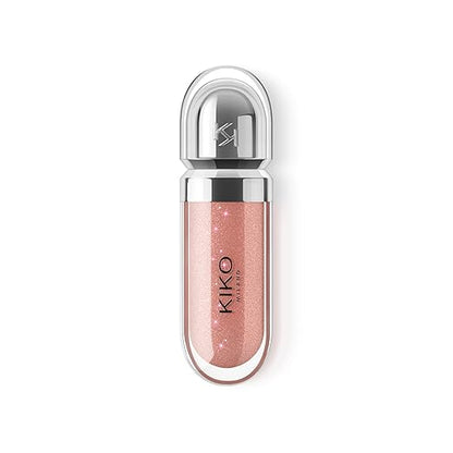 KIKO Milano 3D Hydra Lip Gloss – High Shine, Hydrating, Plumping, Non-Sticky, Moisturizing Lip Makeup