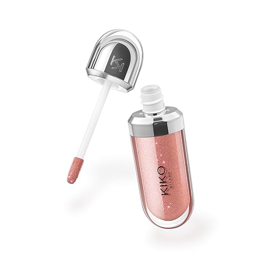 KIKO Milano 3D Hydra Lip Gloss – High Shine, Hydrating, Plumping, Non-Sticky, Moisturizing Lip Makeup