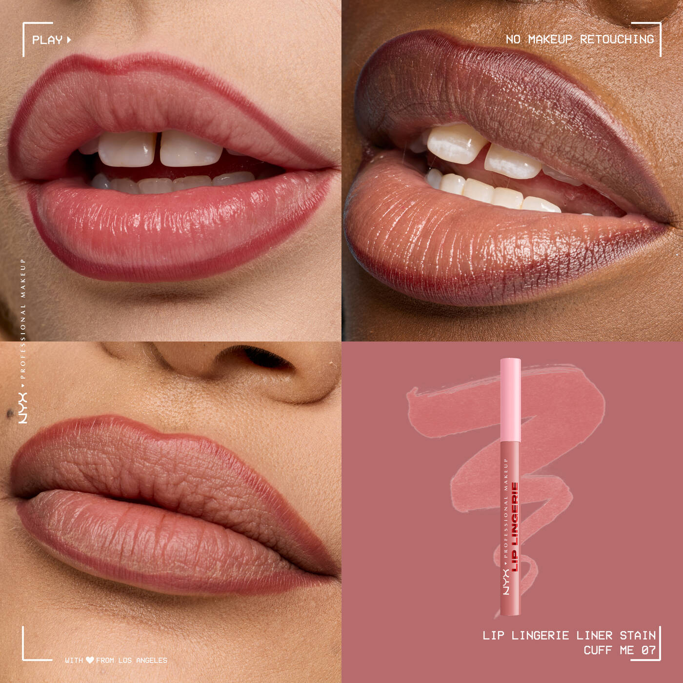 NYX professional makeup Lip Lingerie Lip Liner Stain