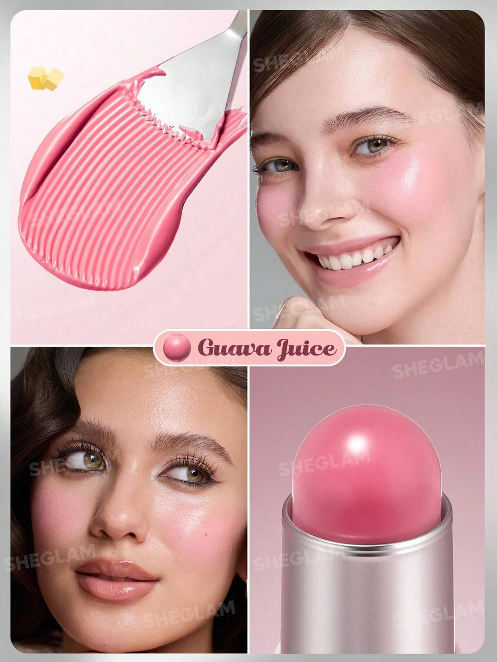 SHEGLAM Buttery Bliss Blush Stick - Buy 2 Get 1 Free