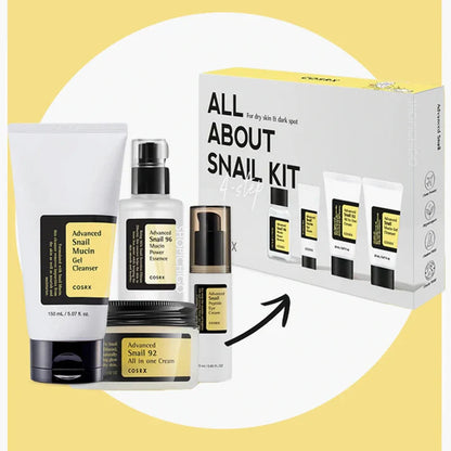 COSRX All About Snail Trial Kit - 4pcs Set